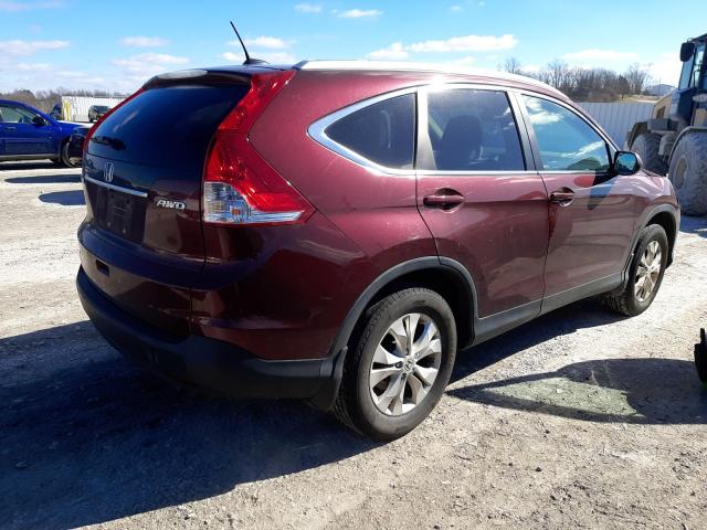 Photo 3 from auction – 2013 HONDA CR-V EXL with VIN 5J6RM4H79DL082135
