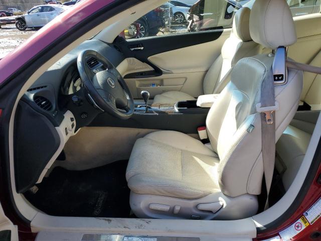 Photo 7 from auction – 2010 LEXUS IS 350 with VIN JTHFE2C23A2504261