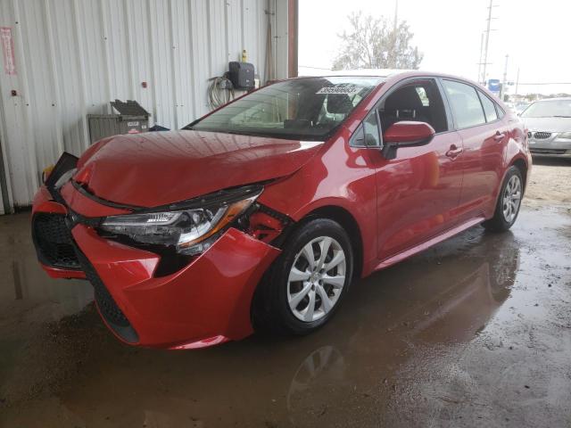TOYOTA COROLLA LE 2021 with VIN JTDEPMAE2MJ172890 - Photo from auction