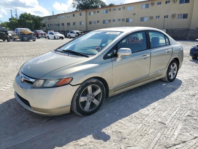 HONDA CIVIC EX 2008 with VIN 1HGFA16898L098970 - Photo from auction