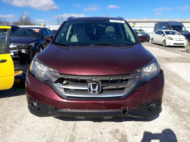 Photo 5 from auction – 2013 HONDA CR-V EXL with VIN 5J6RM4H79DL082135