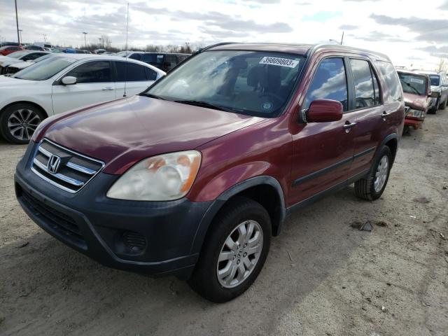 HONDA CR-V EX 2005 with VIN JHLRD78875C042933 - Photo from auction