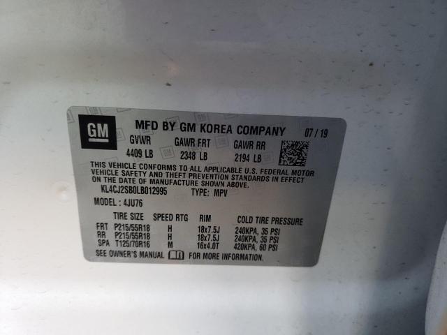 Photo 14 from auction – 2020 BUICK ENCORE SPO with VIN KL4CJ2SB0LB012995
