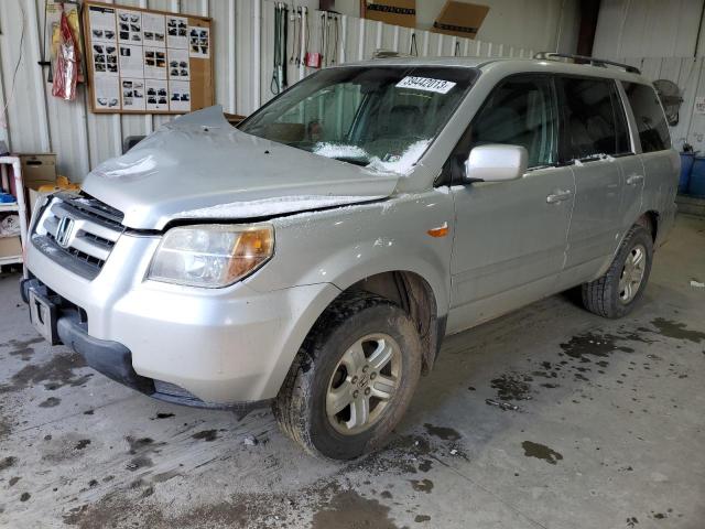 HONDA PILOT SE 2008 with VIN 5FNYF18288B046606 - Photo from auction