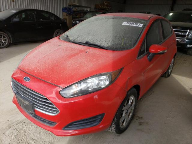 FORD FIESTA SE 2014 with VIN 3FADP4EJ6EM134060 - Photo from auction