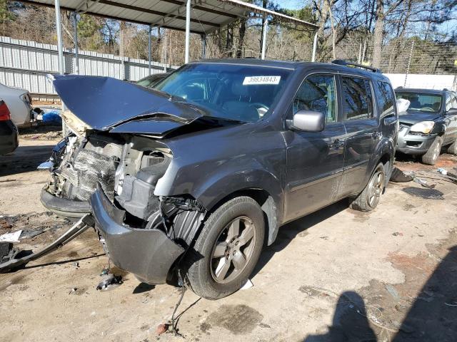 HONDA PILOT EXL 2011 with VIN 5FNYF4H53BB055653 - Photo from auction