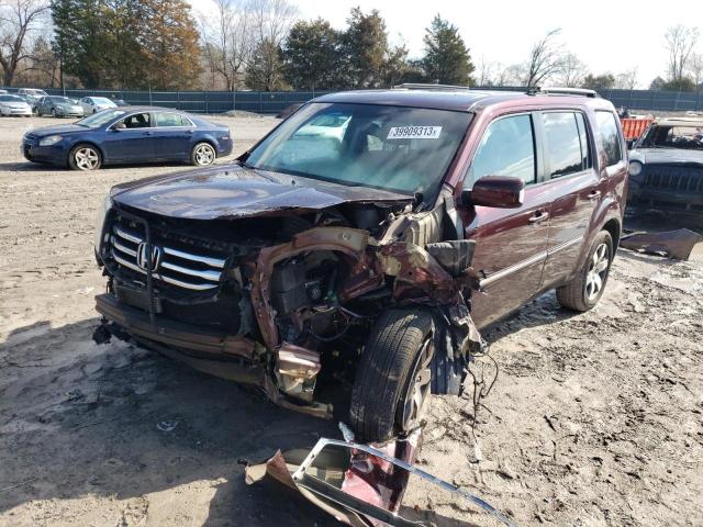 HONDA PILOT TOUR 2013 with VIN 5FNYF4H91DB083358 - Photo from auction