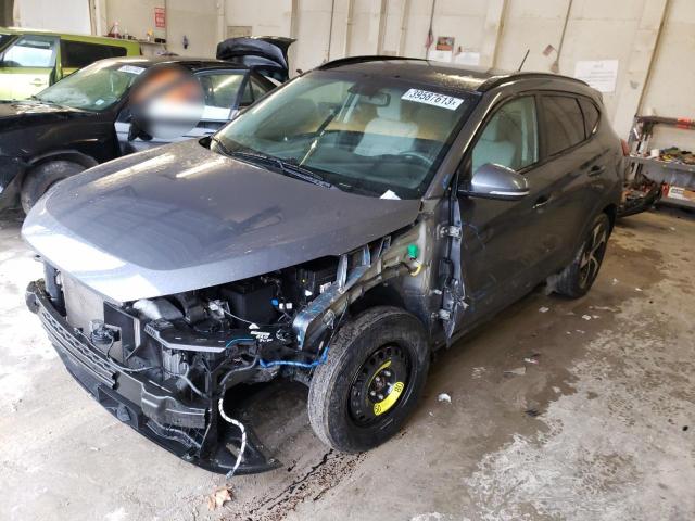 HYUNDAI TUCSON LIM 2017 with VIN KM8J33A28HU575394 - Photo from auction
