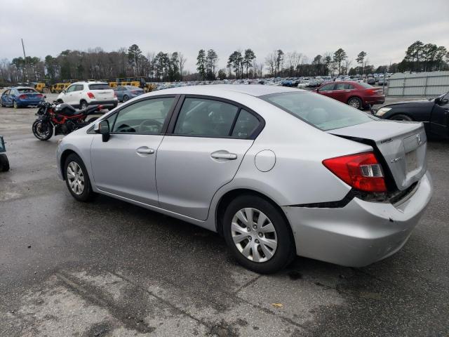 Photo 2 from auction – 2012 HONDA CIVIC LX with VIN 19XFB2F57CE083005
