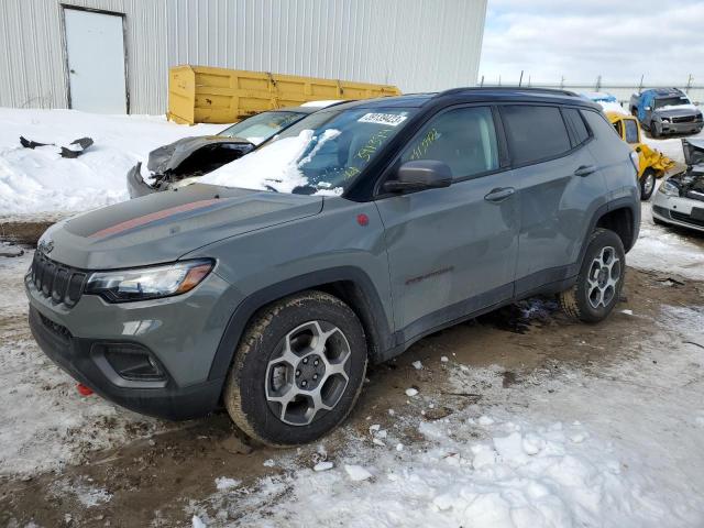 JEEP COMPASS TR 2022 with VIN 3C4NJDDB3NT162351 - Photo from auction