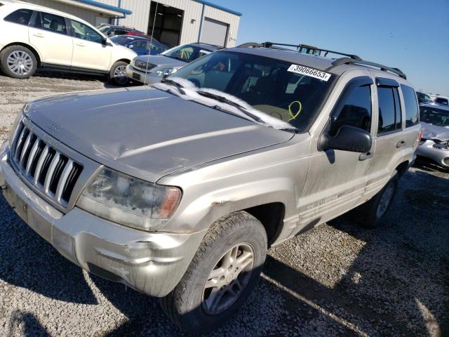 JEEP GRAND CHER 2004 with VIN 1J4GW48S94C319230 - Photo from auction