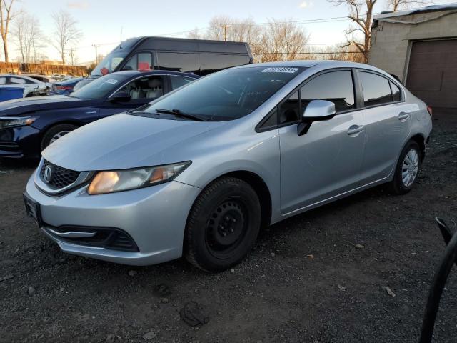 HONDA CIVIC LX 2013 with VIN 2HGFB2F50DH501122 - Photo from auction