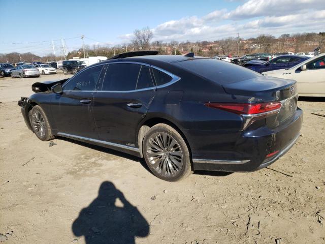 Photo 2 from auction – 2018 LEXUS LS 500H with VIN JTHCYLFF4J5001108
