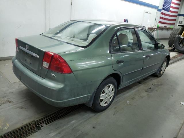Photo 3 from auction – 2003 HONDA CIVIC DX with VIN 2HGES16143H515901