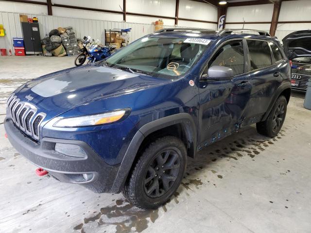 JEEP CHEROKEE T 2018 with VIN 1C4PJMBX1JD619584 - Photo from auction