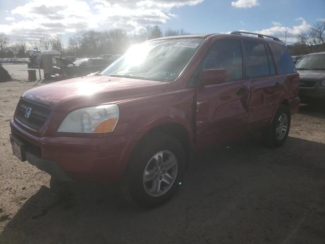 Photo 1 from auction – 2005 HONDA PILOT EXL with VIN 2HKYF18745H512430