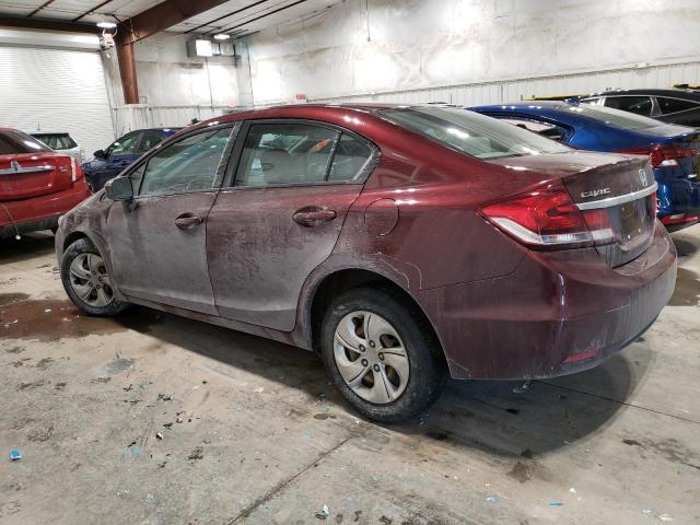 Photo 2 from auction – 2014 HONDA CIVIC LX with VIN 19XFB2F55EE061300