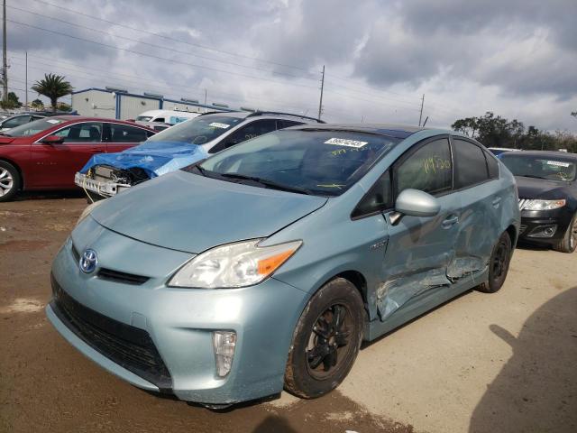 TOYOTA PRIUS 2012 with VIN JTDKN3DU3C1522516 - Photo from auction