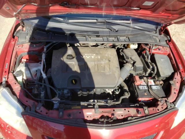 Photo 11 from auction – 2009 TOYOTA COROLLA BA with VIN JTDBL40E799033170