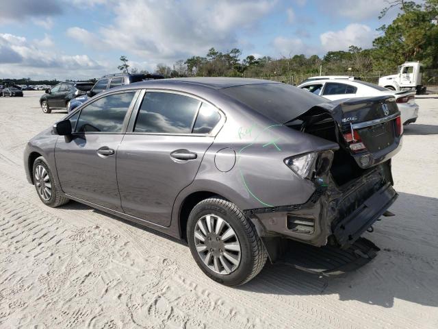 Photo 2 from auction – 2015 HONDA CIVIC LX with VIN 19XFB2F56FE705923