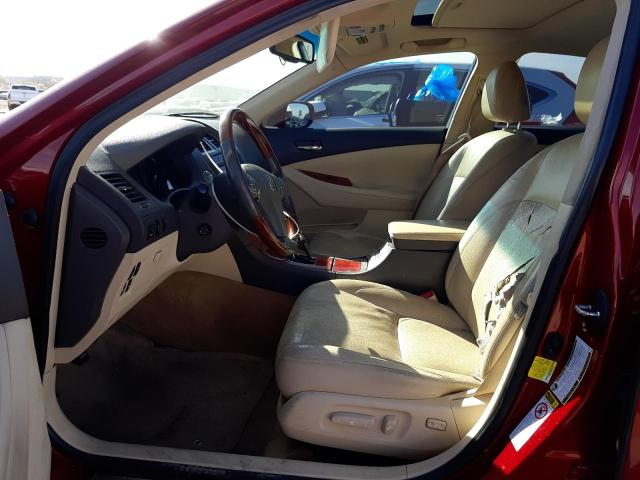 Photo 7 from auction – 2011 LEXUS ES 350 with VIN JTHBK1EG9B2462366
