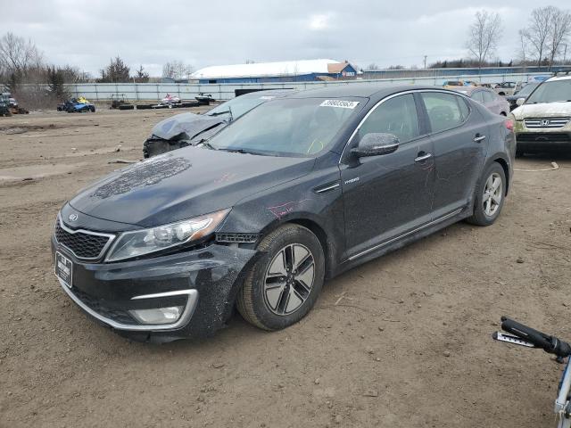 KIA OPTIMA HYB 2013 with VIN KNAGM4AD2D5054935 - Photo from auction