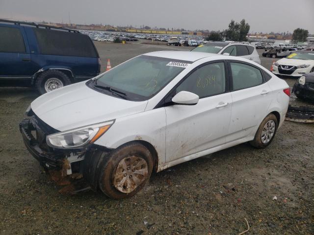 HYUNDAI ACCENT SE 2017 with VIN KMHCT4AE7HU274110 - Photo from auction