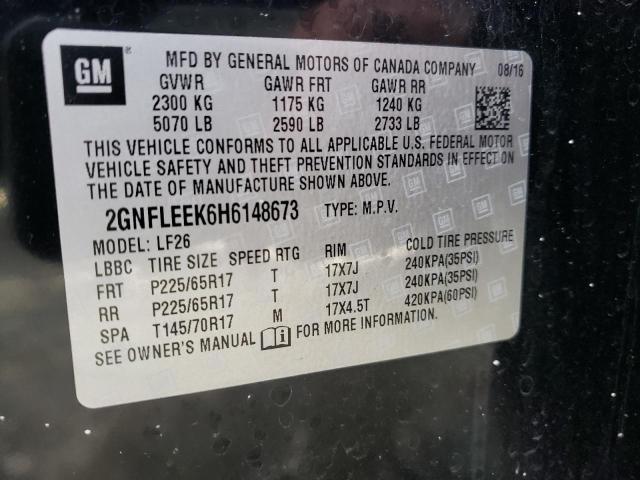 Photo 14 from auction – 2017 CHEVROLET EQUINOX LS with VIN 2GNFLEEK6H6148673