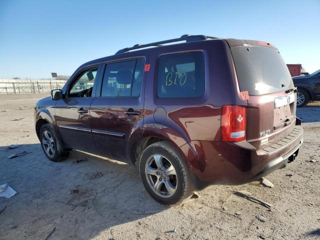 Photo 2 from auction – 2012 HONDA PILOT EXL with VIN 5FNYF4H52CB043625