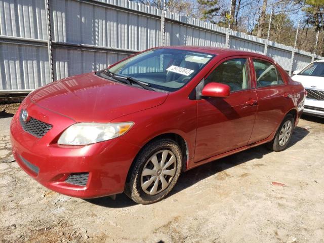 TOYOTA COROLLA BA 2009 with VIN JTDBL40E799033170 - Photo from auction