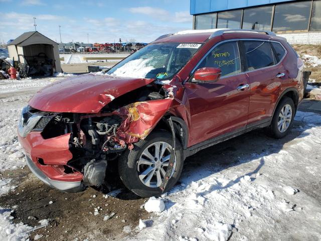 NISSAN ROGUE S 2016 with VIN KNMAT2MV1GP719532 - Photo from auction