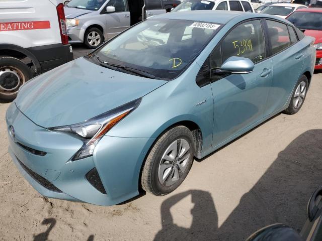 TOYOTA PRIUS 2018 with VIN JTDKBRFU5J3064388 - Photo from auction