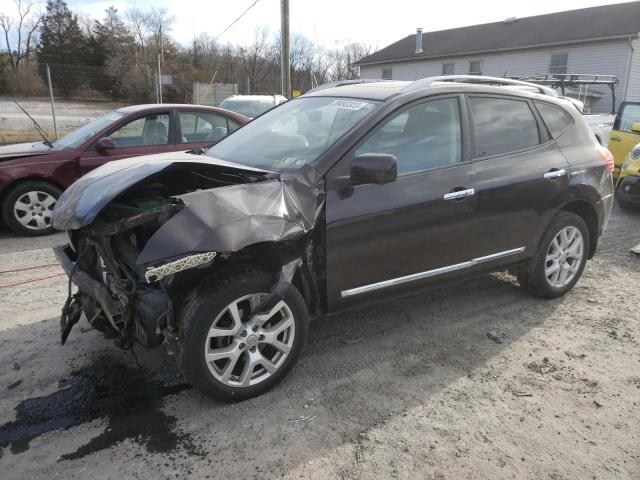 NISSAN ROGUE S 2012 with VIN JN8AS5MV3CW369541 - Photo from auction