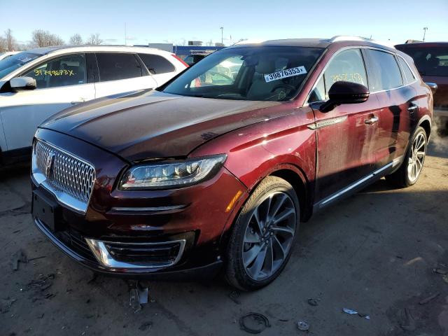 LINCOLN NAUTILUS R 2019 with VIN 2LMPJ6L91KBL52014 - Photo from auction