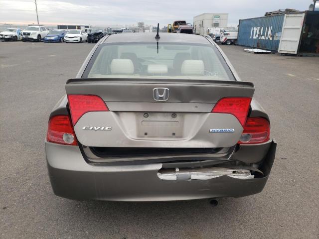 Photo 6 from auction – 2006 HONDA CIVIC HYBR with VIN JHMFA36276S013759