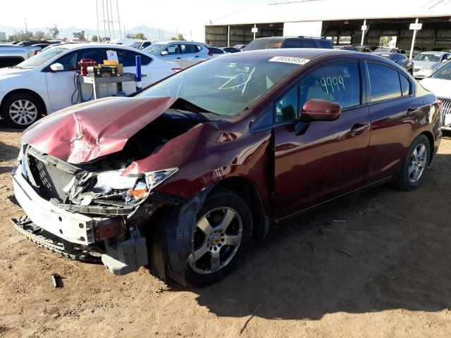 Photo 1 from auction – 2014 HONDA CIVIC LX with VIN 19XFB2F59EE023276