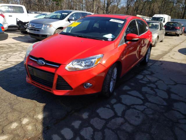 FORD FOCUS SEL 2012 with VIN 1FAHP3M21CL282170 - Photo from auction