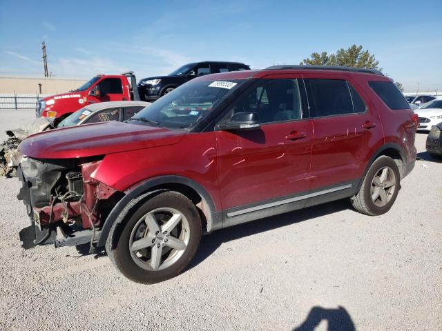 FORD EXPLORER X 2018 with VIN 1FM5K7D87JGB99495 - Photo from auction