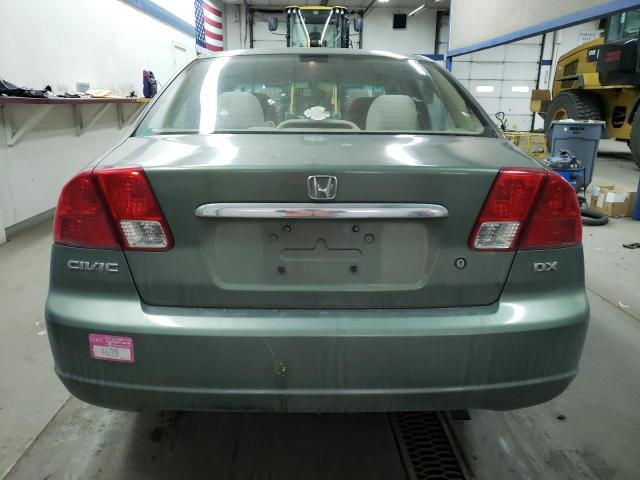 Photo 6 from auction – 2003 HONDA CIVIC DX with VIN 2HGES16143H515901