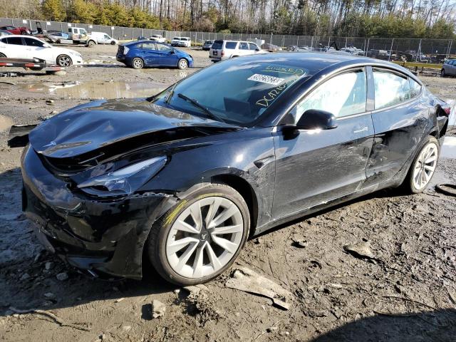 TESLA MODEL 3 2022 with VIN 5YJ3E1EB4NF187430 - Photo from auction