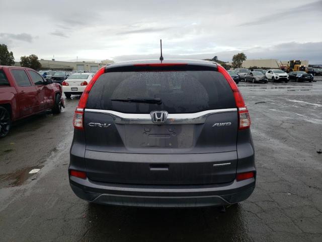 Photo 6 from auction – 2016 HONDA CR-V SE with VIN 2HKRM4H44GH651087