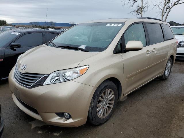 TOYOTA SIENNA XLE 2014 with VIN 5TDYK3DC8ES506926 - Photo from auction