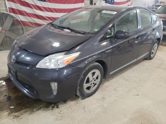 TOYOTA PRIUS 2012 with VIN JTDKN3DU7C1491612 - Photo from auction