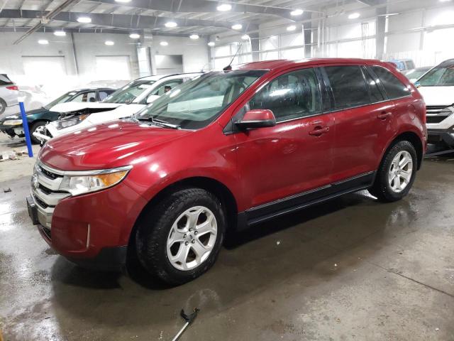 FORD EDGE SEL 2013 with VIN 2FMDK3J91DBB30329 - Photo from auction