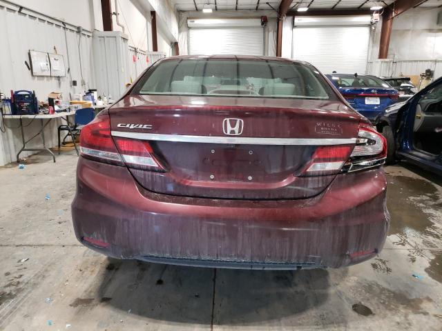 Photo 6 from auction – 2014 HONDA CIVIC LX with VIN 19XFB2F55EE061300
