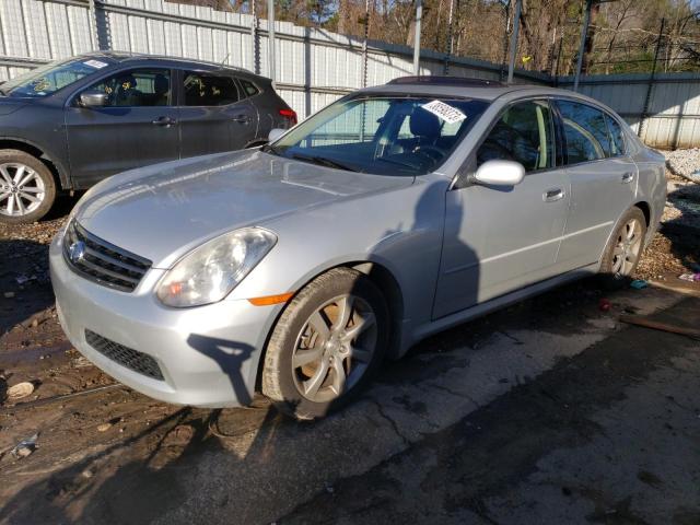 INFINITI G35 2006 with VIN JNKCV51E96M514175 - Photo from auction