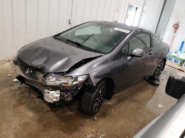 HONDA CIVIC EX 2013 with VIN 2HGFG3B89DH516855 - Photo from auction