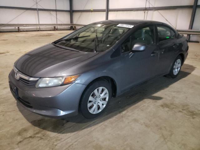 HONDA CIVIC LX 2012 with VIN 19XFB2F52CE325585 - Photo from auction