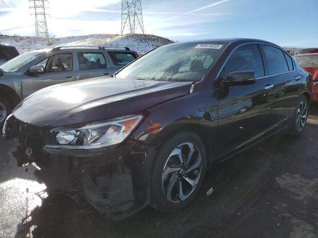 HONDA ACCORD EX 2016 with VIN 1HGCR2F79GA217622 - Photo from auction
