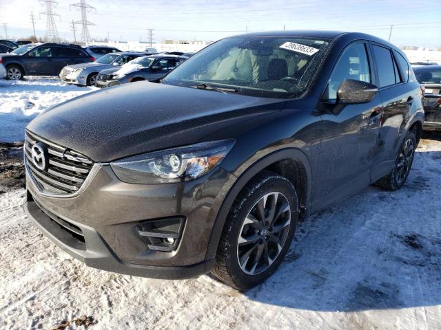MAZDA CX-5 GT 2016 with VIN JM3KE4DY7G0649300 - Photo from auction